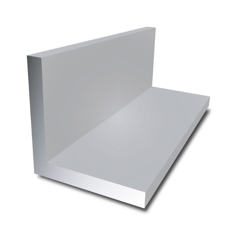 1 in x 1 in x 1/16 in - Anodised Aluminium Angle